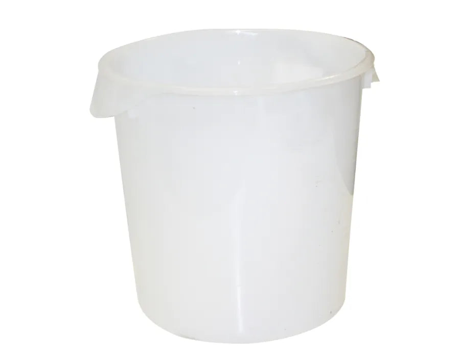 Rubbermaid FG572800WHT Garbage Can - High Density Polyethylene - 22 qt - White