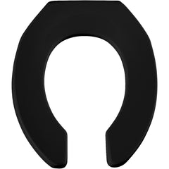 Bemis 955CT047 Round Open Front Toilet Seat in Black