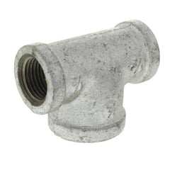 Everflow GMBT0120 | 1/2 x 1/2 x 3/4 Galvanized Bullhead Tee | GMBT0120