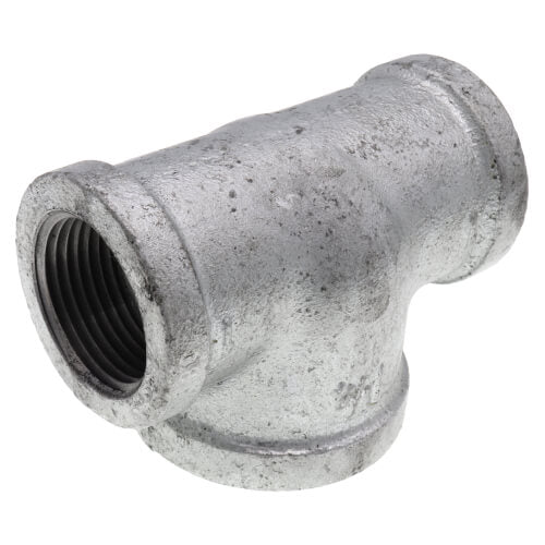 Everflow GMBT1000 1 X 1 X 1-1/4 Galvanized Bullhead Tee