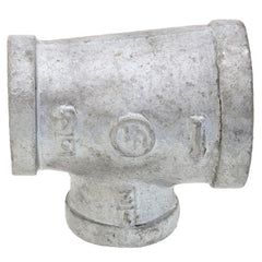 Everflow GMRT1006 | 1 X 3/4 X 1/2 Galvanized Reducing Tee 3 Sizes |