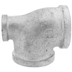 Everflow GMRT1213 1-1/2 X 3/4 X 1-1/2 Galvanized Reducing Tee