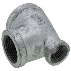 Everflow GMRT1406 1-1/4 x 1/2 x 1 Galvanized Reducing Tee