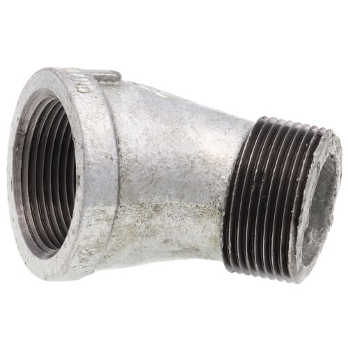 Everflow GMSF0114 1-1/4 Galvanized Street Elbow 45