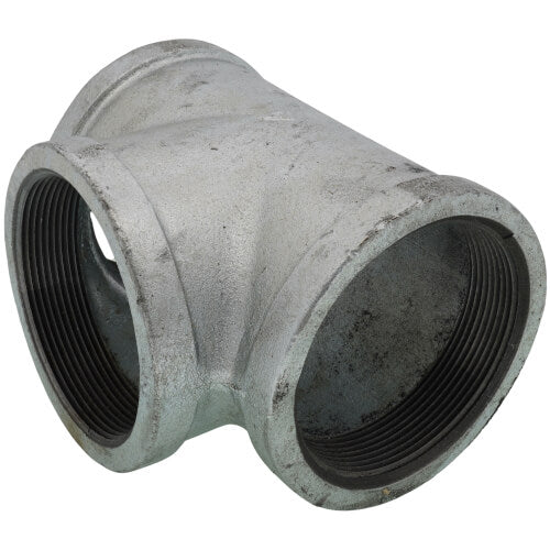 Everflow GMTE0400 | 4 Galvanized Tee | 4 | GMTE0400