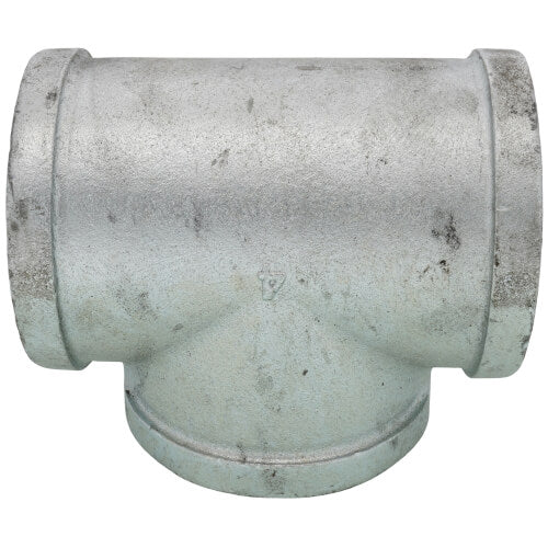 Everflow GMTE0400 | 4 Galvanized Tee | 4 | GMTE0400