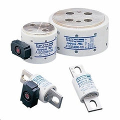 Mersen A15QS10-2 Round Style Semi-Conductor High Speed Fuse, 10 A, 150 VAC, 50/100 kA Interrupt