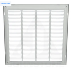 Daikin 190RF20X20 Grill, Air Adjustment