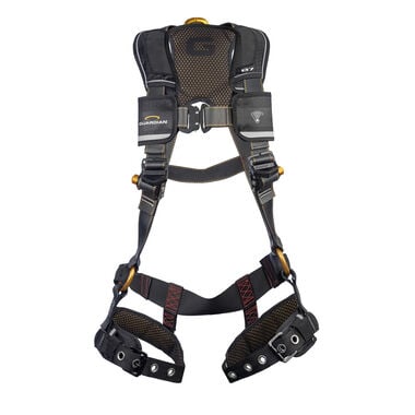 GUARDIAN 3740010 XL B7-Comfort Harness, Qc Chest, Tongue Buckle Legs Pure Safety