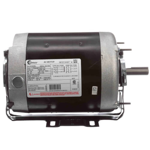 Century H1030L 3-Phase Motor 200-230/460V 3/4HP 1725RPM