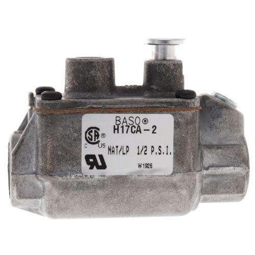 Baso H17CA-2C 3/8 x 3/8 Automatic Pilot Valve 133000 BTU Standard Temperature 150F Replaces H17CA-1 MR4FG31B MR4FG31F