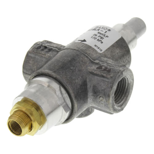 Baso Gas Products H19LA-1C High Pressure Pilot Gas Valve (600,000 BTU) Replacement H19LA-1