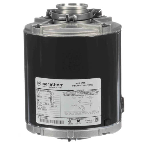 Marathon Electric H682 Carbonator Pump Motor 1/3 HP 1800 RPM 115V 48Y Frame Drip Proof Enclosure