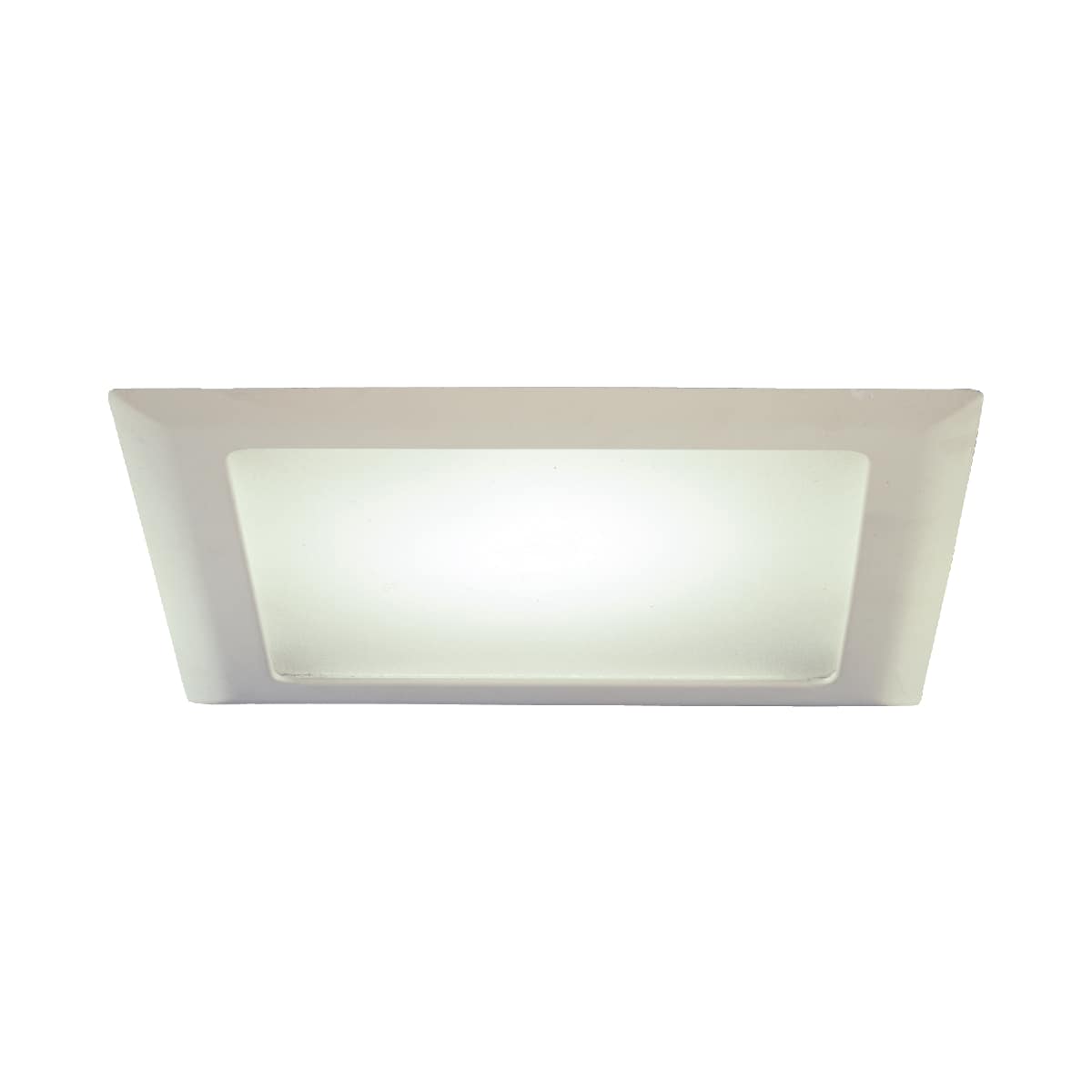 HALO 20P Square Albalite Lens Recessed Trim Fixture 10-1/2 in.