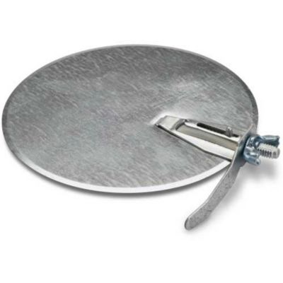 Heating & Cooling Products 01804008 Round Damper 4In W/Damper-Assembled