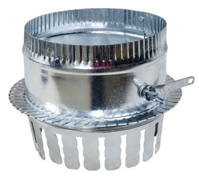 Heating & Cooling Products 04606000SL 6 IN DB SNAP COLLAR ASSEM W/DAMPER STD G