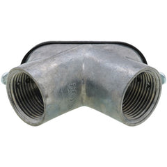 Arlington HL100 Combination Conduit Pulling Elbow With Cover and Gasket, 1 in Trade, 90 deg