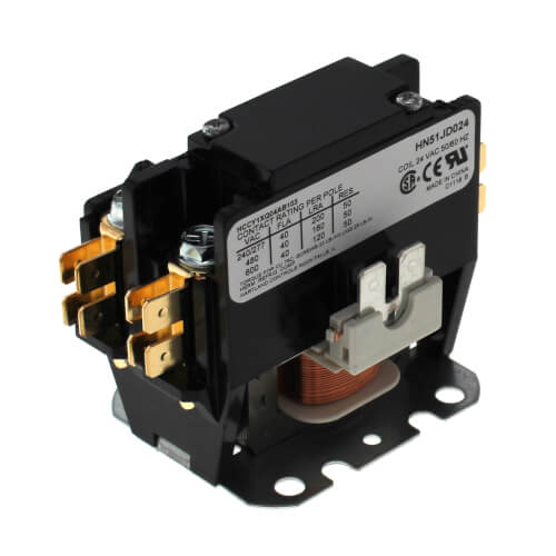 Carrier HN51JD024 1 Pole 40 Amp 24V Contactor