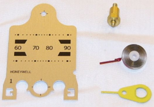 Honeywell 14004459-001 Thermostat Scaleplate 60 to 90 Degrees Fahrenheit