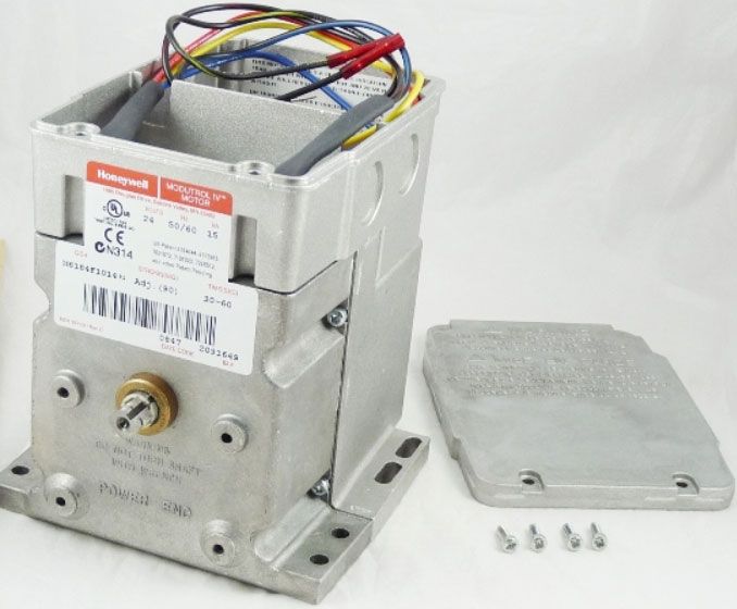 Honeywell M6184F1014 24V Actuator Floating Control 150 lb Torque Replaces M644D1005 M6181F1009