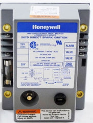 Honeywell S87D1038 Two Rod Direct Spark Ignition Control 21 Second Trial and Lockout Timing