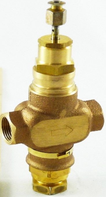 Honeywell V5011N3038 Globe Valve Bronze 1 Inch NPT for HVAC and Plumbing