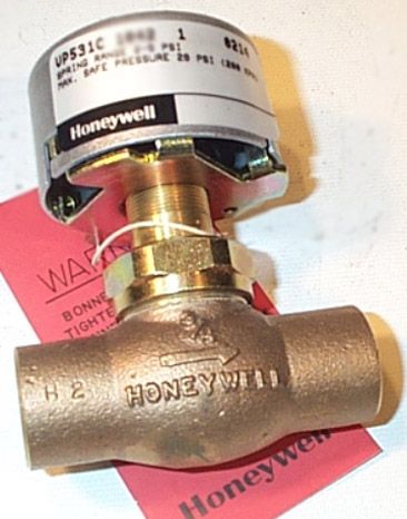 Honeywell VP531C1059 Pneumatic Valve 3/4 Inch Sweat Bronze