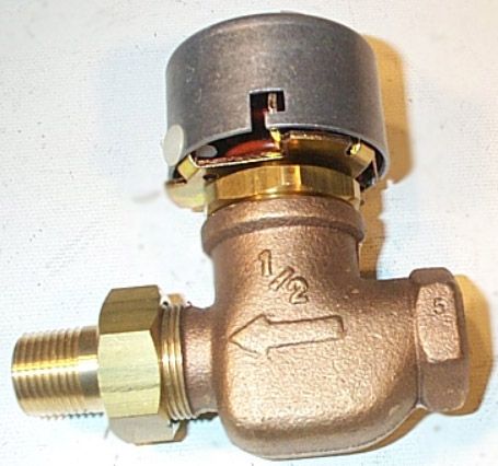 Honeywell VP525C1008 Radiator Valve 1/2 Inch NPT Bronze Replacement VP525C1008