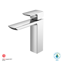 Toto TLG02304U#CP Gr 1.2 Gpm Single Handle Semi-Vessel Bathroom Sink Faucet Polished Chrome