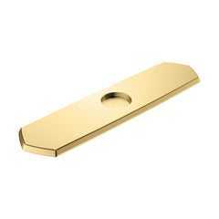 Hansgrohe 04856250 Locarno Base Plate for Single-Hole Kitchen Faucets 10 in Brushed Gold Optic