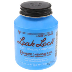 Supco HS10004 4 Oz Brush Top Plastic Jar Non-Toxic Chemical Leak Lock