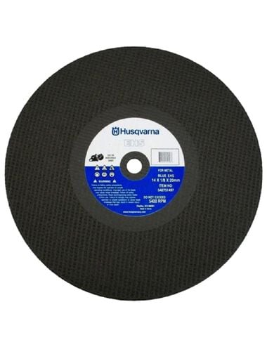 Husqvarna 542751497 14 x 1/8 20mm Metal Cut-Off Wheel Target