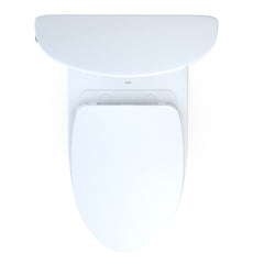 Toto MS448124CEMFGN#01 Aquia IV Arc Two-Piece Elongated Dual Flush 1.28 and 0.9 GPF Universal Height Toilet with CEFIONTECT®