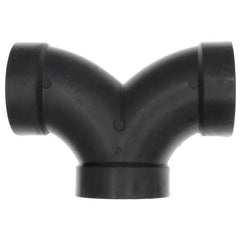 Nibco I285400 5837 2 Hub ABS DWV Double Elbows