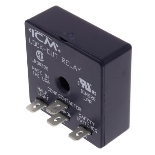 ICM Controls ICM220 Lockout Protection Relay 18/30 VAC