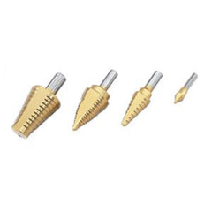 Ideal 35-515 Drill Bits, IDEAL Step Drill, 1/4 to 1-1/8 inch, 16 Hole Sizes