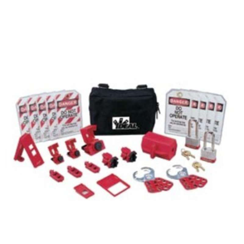 Ideal 44-971 Standard Lockout Tagout Kit