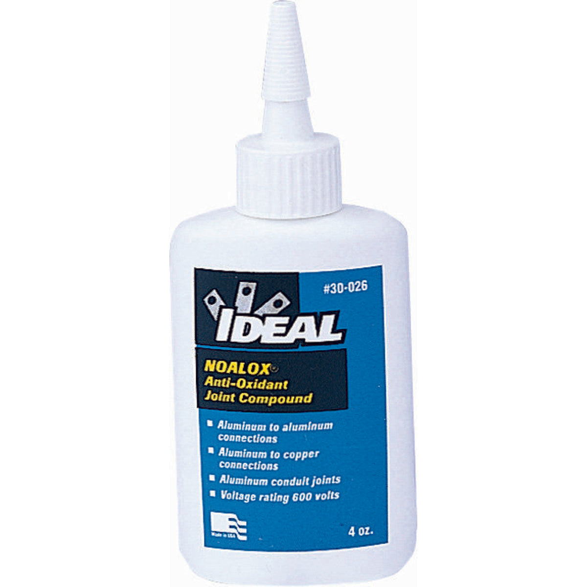 Ideal 30-026 Noalox Anti-Oxidant Compound 4 OZ Squeeze Bottle