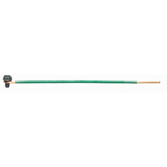 Ideal 30-3399 Grounding Tail With Ground Screw And Stripped End 12 AWG 8 IN Length