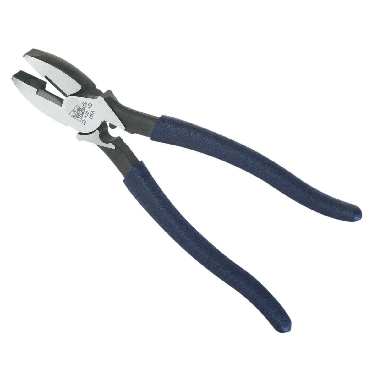 Ideal 30-430 LASERedge High-Leverage Side-Cutting Pliers With Crimping Die (9-1/4 IN)