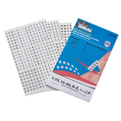 Ideal 44-109 Wire Marker Booklet 1/4 x 1-1/2 IN