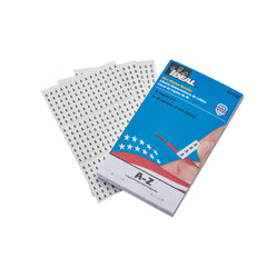 Ideal 44-148 Wire Marker Booklet, Size: 1/4 X 1-1/2 IN Marker, Material: Plastic-Impregnated Cloth