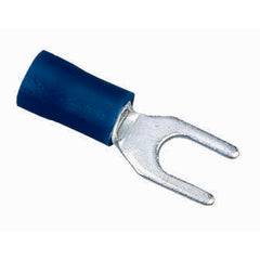 Ideal 83-7161 Insulated Vinyl Spade Terminal 16-14 AWG 8 IN Stud Tin Plated Brass