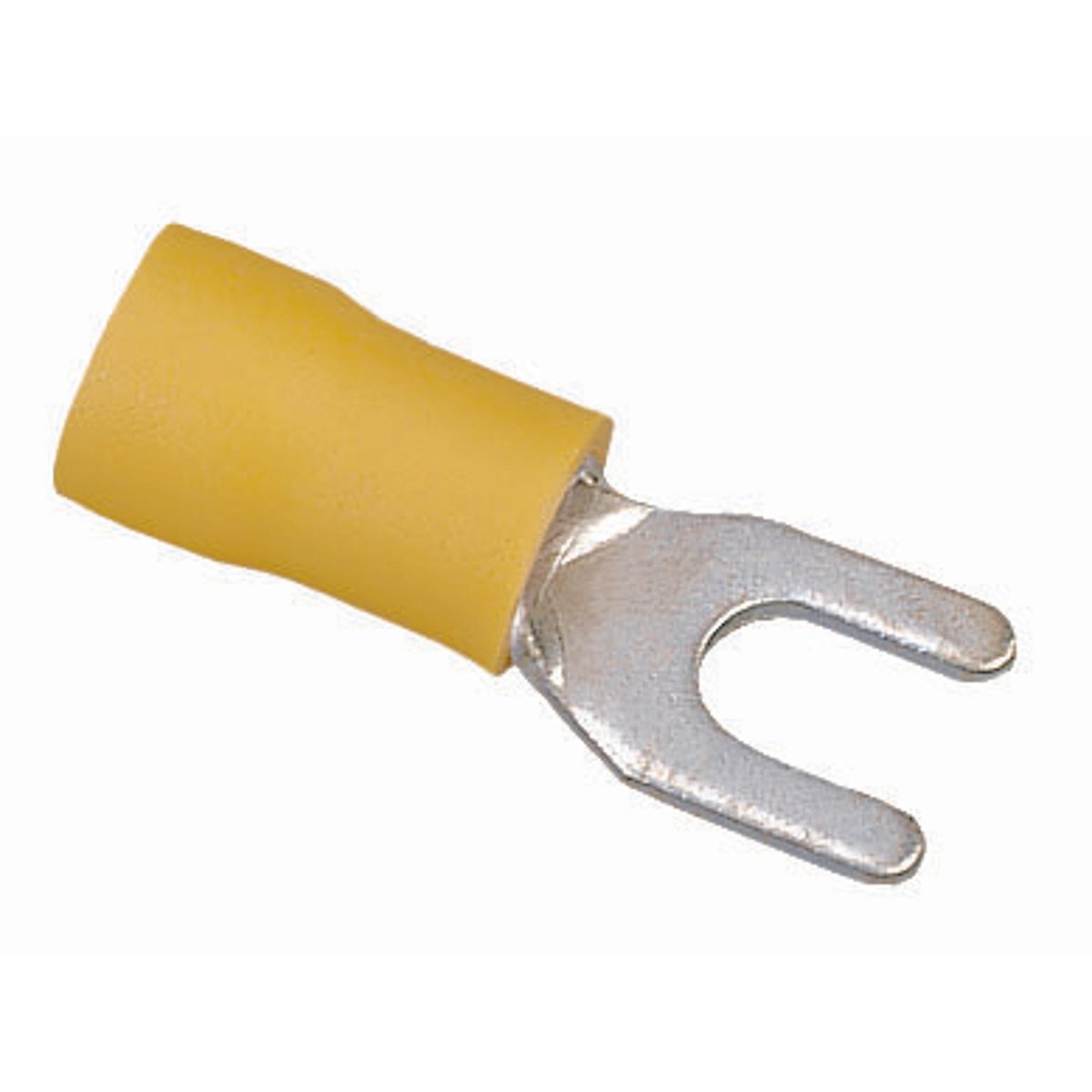 Ideal 83-7231 Insulated Vinyl Spade Terminal 12 to 10 AWG 1/4 in Stud