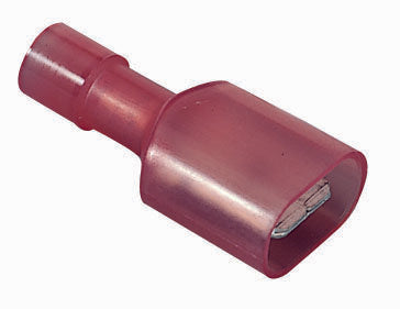 Ideal 83-9911 Fully Insulated Male Disconnect Terminal, 22 to 18 AWG, 0.25 X 0.32 in Tab