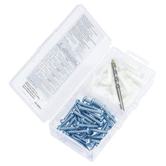 Ideal 90-054 Flange Anchor Kit 81 Pieces Plastic