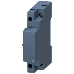 Siemens 3RV29021DP0 Shunt Release 210 to 240 VAC/190 to 330 VDC Thread Connection Snap-On Mount