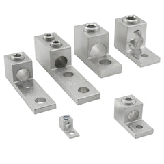 ILSCO TA-600 Aluminum Mechanical Lug, Conductor Range 600-2, 1 Port, 1 Hole, 3/8in Bolt Size