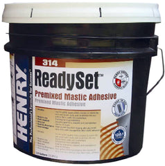 TRUE VALUE 12257 Henry 314 ReadySet Pre-Mixed Mastic Adhesive, 3.5-Gals.