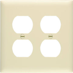 True Value TP82ICC30 Pass & Seymour Legrand Ivory 2-Duplex Outlet Openings